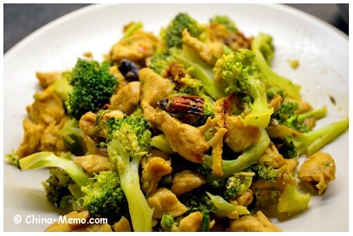 Chinese Chicken Fried Broccoli.