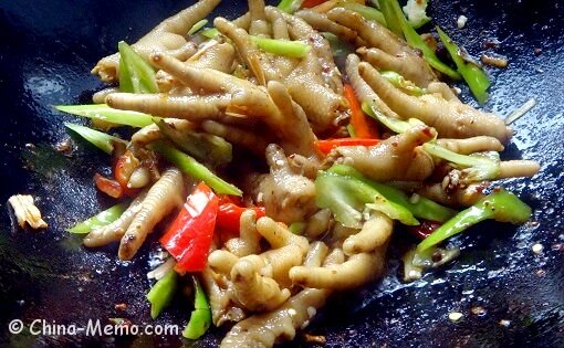 Chinese Chicken Feet with Chilli