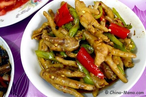 Chinese Chicken Feet with Chilli