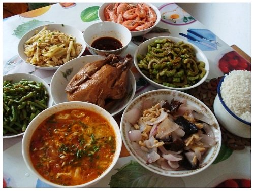 Chinese Family Lunch.