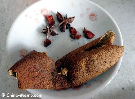 Chinese dried mandarin peels