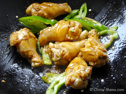 Chinese Chicken Drumsticks & Green Chilli