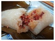 Chinese Duanwu Festival Food: Zongzi (Rice Dumpling).