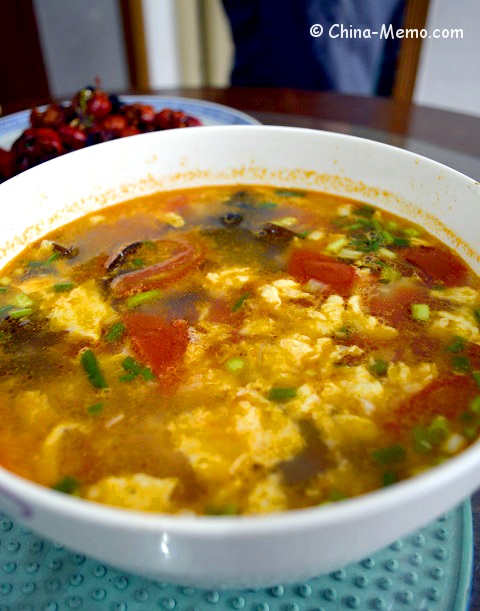 Chinese Egg Tomato Soup