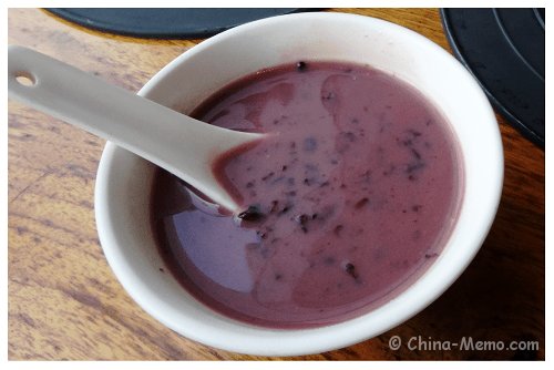 Chinese Sweet Red Rice Congee