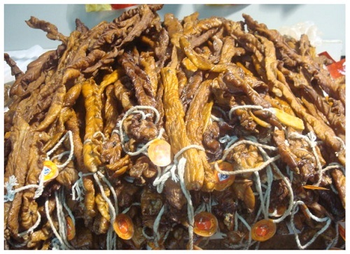 China Hunan Preserved Pig Intestine.