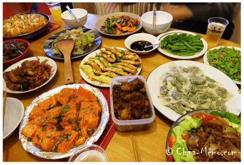 Chinese New Year Food Party.