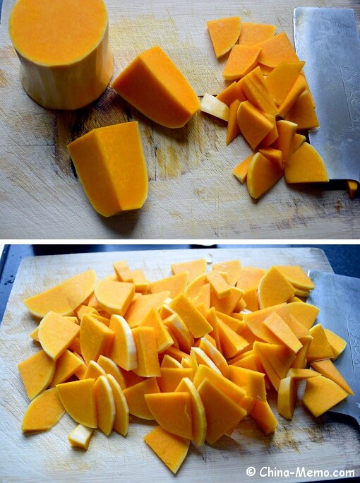 Chinese Squash Cut