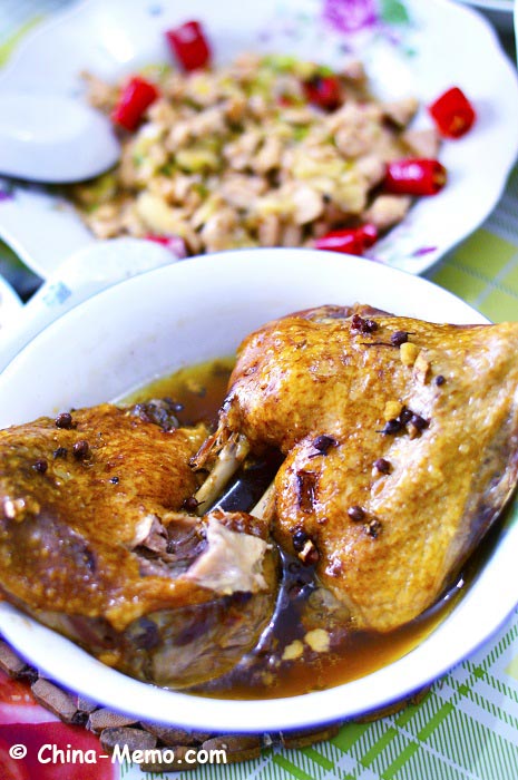 Chinese Steamed Duck by Pressure Cooker