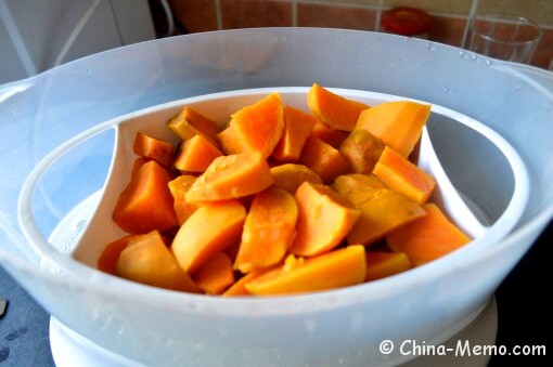 Chinese Sweet Potato Steamed