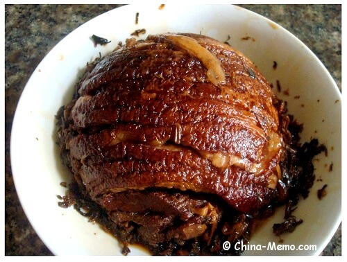 Chinese Steamed Pork Belly