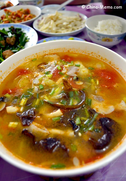 Chinese Tomato Mushroom Soup