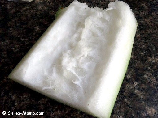 Chinese Winter Melon inside