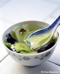 Chinese Wood Ear & Winter Melon Skin Soup