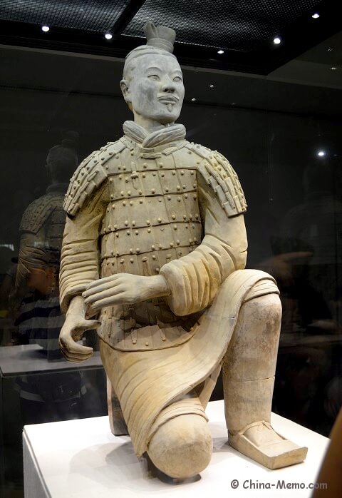 Xian Terracotta Army Pit No.2. Kneeling Archer.