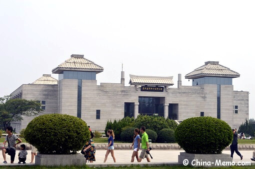 Xian Terracotta Army. A museum for the horse carriage and horses.