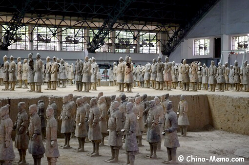 Xian Terracotta Army Pit No.1.