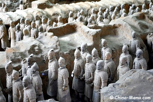 Xian Terracotta Army Pit No.1.