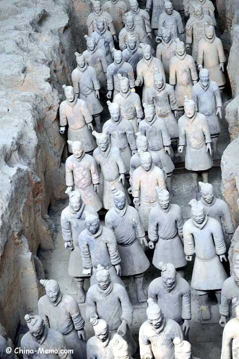 China Xian Terracotta Army.