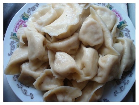 Chinese Boiled Dumplings.