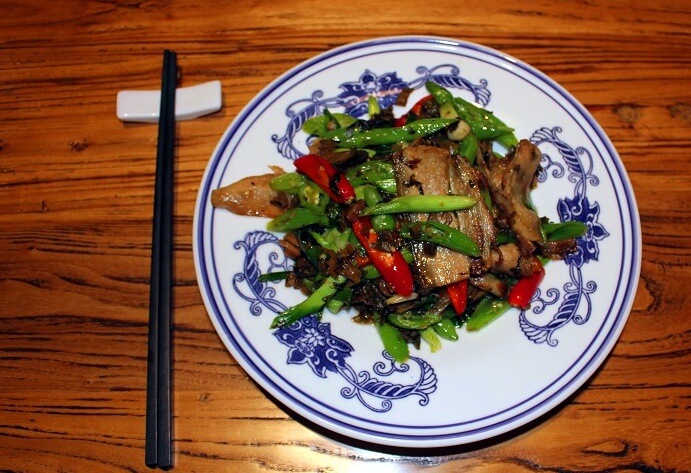 Sichuan Twice Cooked Pork Belly