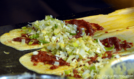 Xian Muslim Street Food, Lamb Pancake