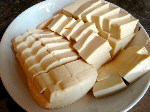 Chinese Cumin Tofu Cut