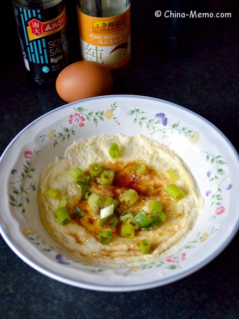 Chinese Microwave Egg Curd