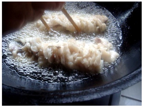 Chinese Pine Nut Fish Fry.