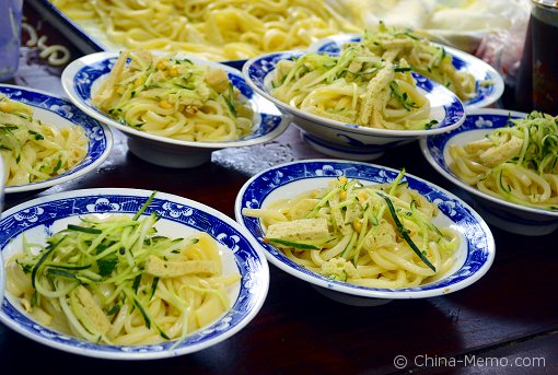 Xian Muslim Street Cold Noodles.